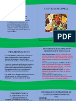 Cartilla de La Alimentacion Saludable