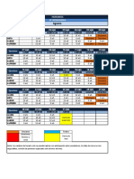 Horarios Agosto