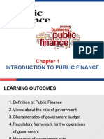 Chapter 1 Introduction To Public Finance ENG