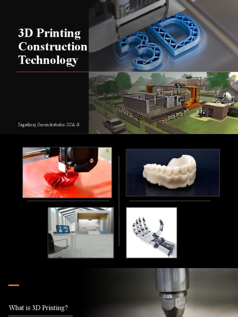 3D Printing in Construction: Contour Crafting | PDF | 3 D Printing | 3 ...