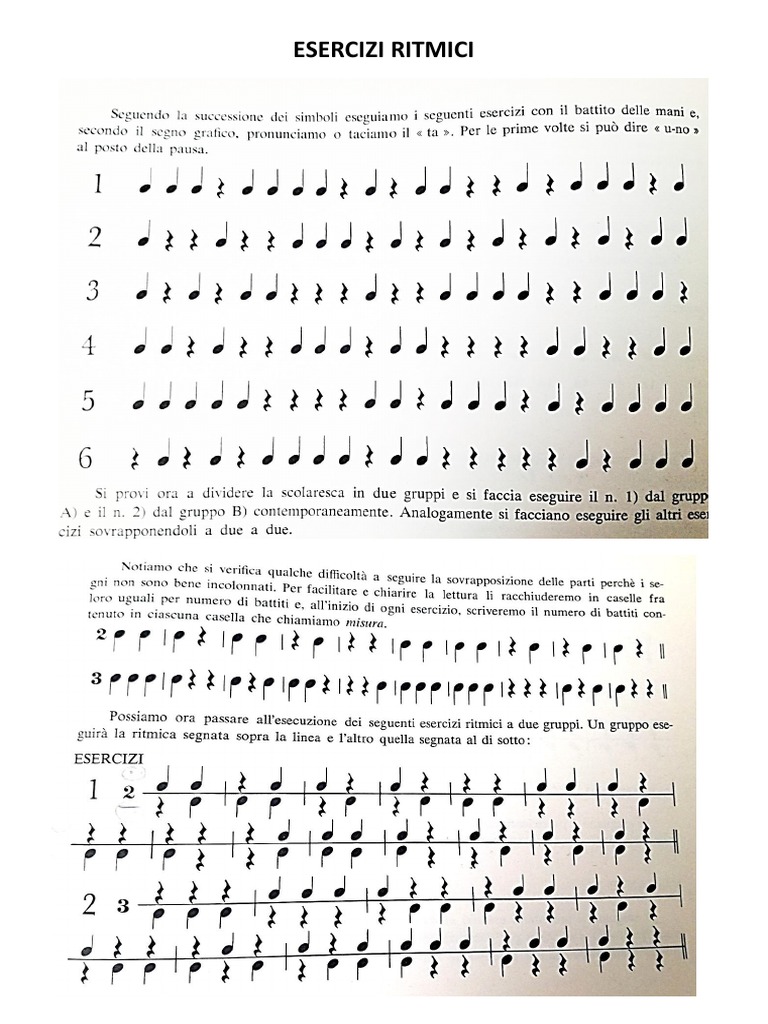 Pattern Ritmici Pdf | Chitarra jazz: esercizi su scale e arpeggi in 12 ...