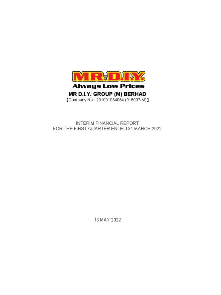 Bursa announcement diyq12022 pdf equity finance financial statement