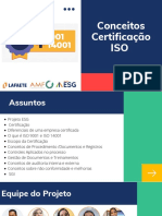 Certificação ISO Matriz