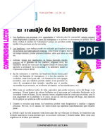 LECTURA - El Trabajo de Los Bomberos