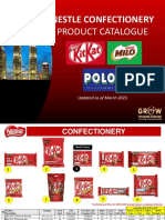 Nestle Confectionery Product Catalogue as of March 2023