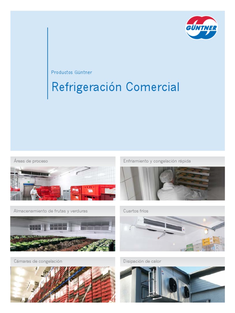 Soluciones de Refrigeración Güntner | PDF | Refrigeración | Uso ...