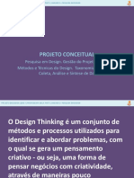 Aula 7 - Projeto Conceitual - Etapas Design Thinking