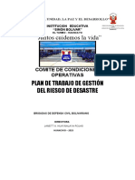 Plan de Defensa Civil 2023