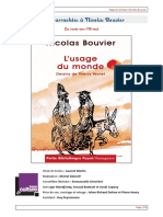 Pages Arrachées À Nicolas Bouvier - 1
