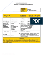 3° - Sesion de Aprendizaje - 1 - Unidad 4 - Secundaria