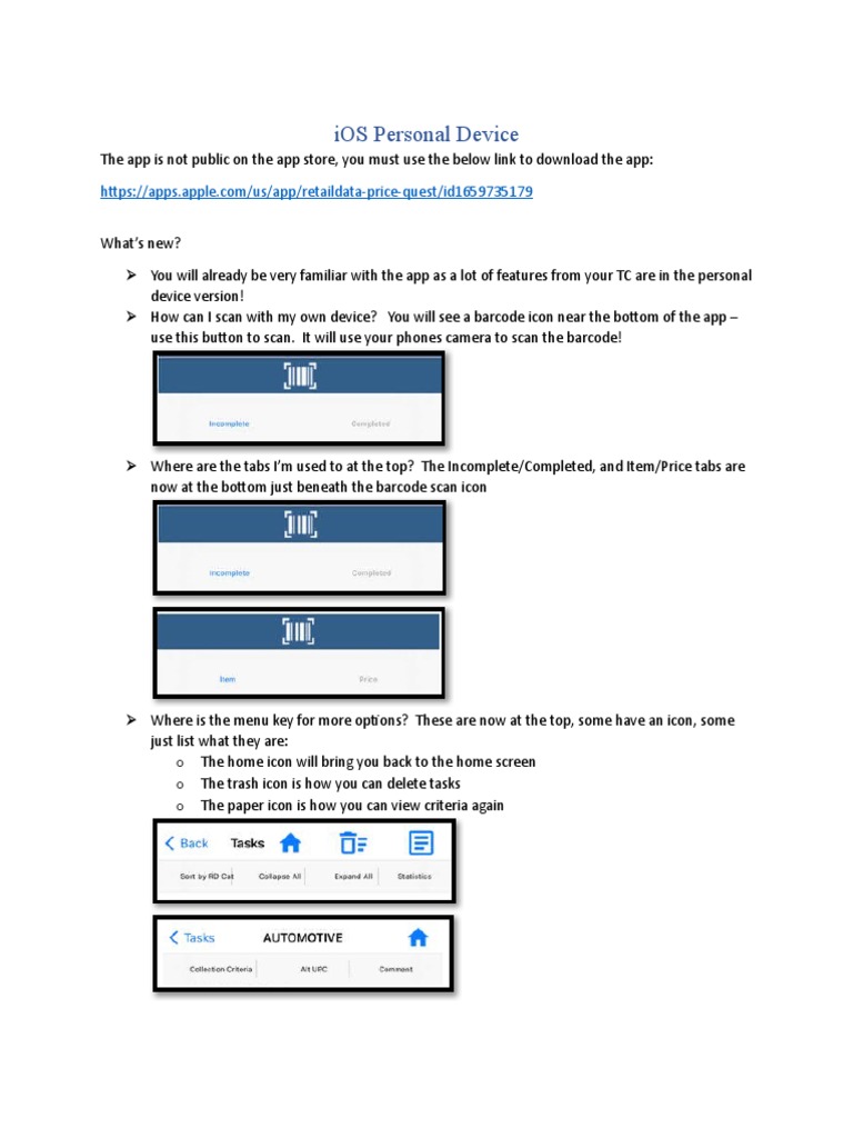 IOS Personal Device | Download Free PDF | Ios | Mobile App