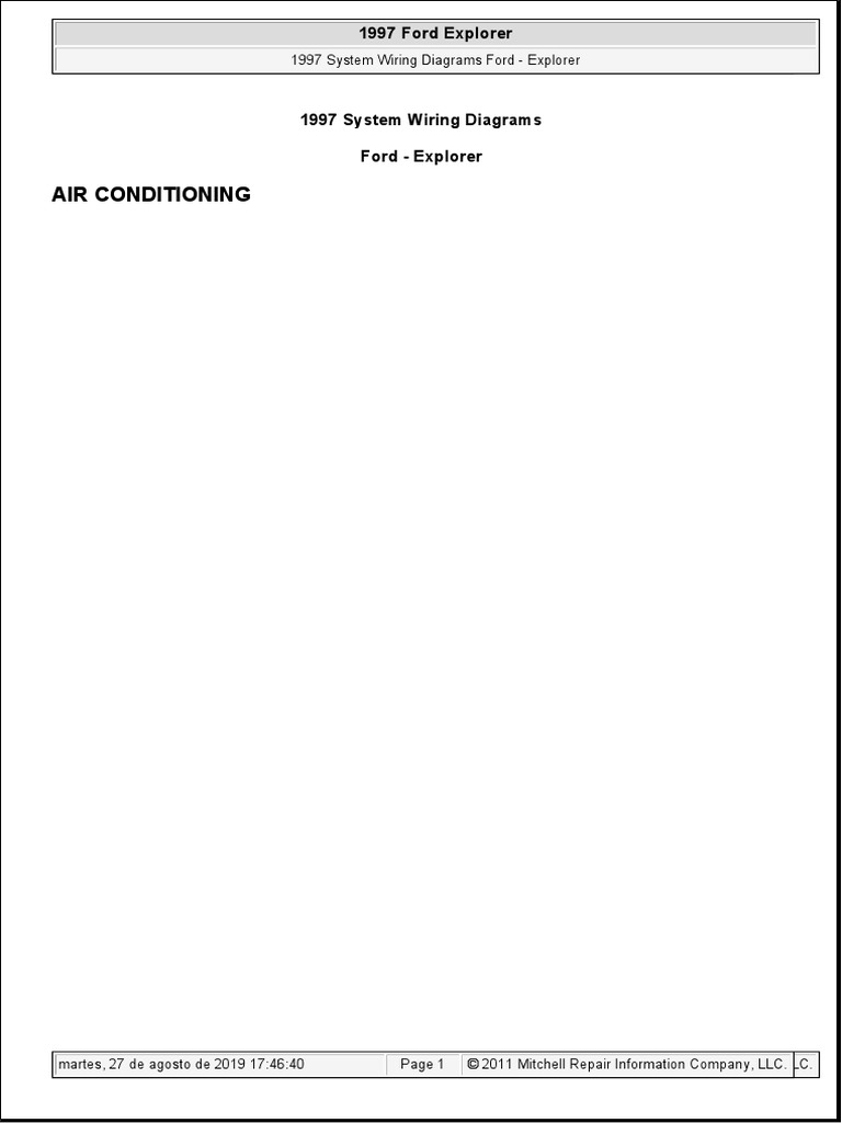 1997 FORD EXPLORER MANUAL visual data 6