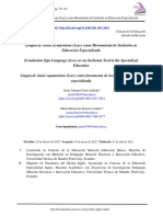 Lengua de Señas Ecuatoriana (Lsec) Como Herramienta de Inclusión en Educación Especializada