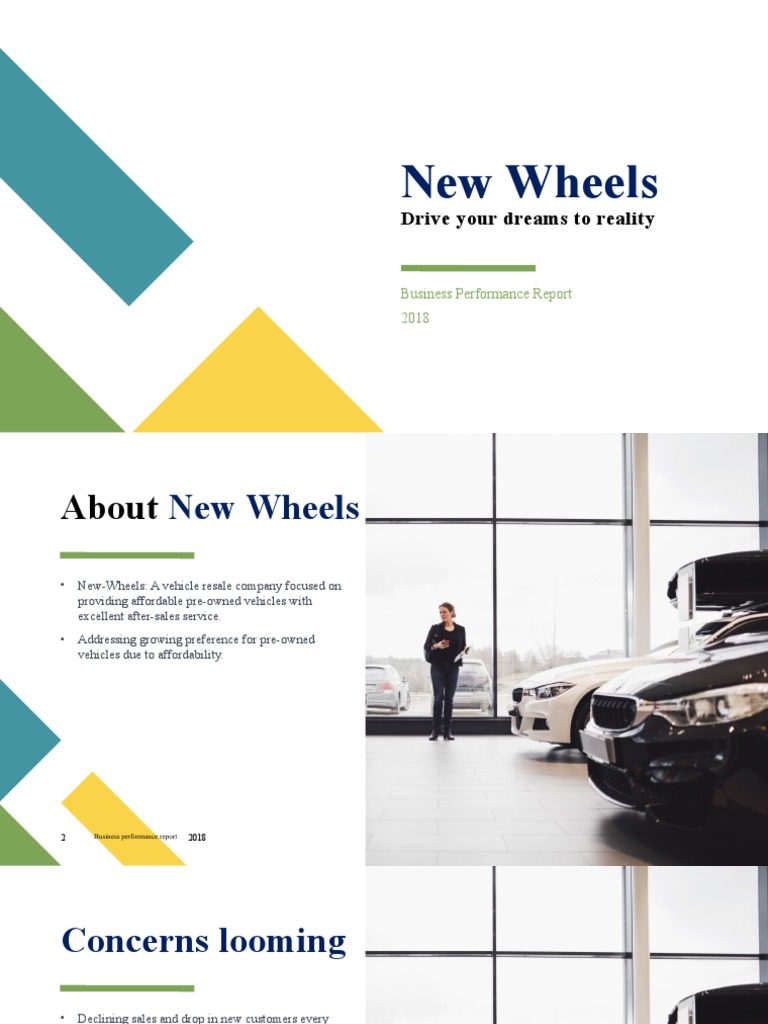 New Wheels Business Report Vinoth Kannan Download Free PDF Credit