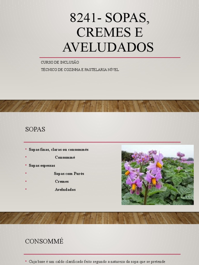 8241 - Sopas, Cremes e Aveludados | PDF