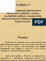 Semne Conventionale Unitati Arme Specialitati Militare Armament Tehnica de Lupta Si Echipamente Specifice