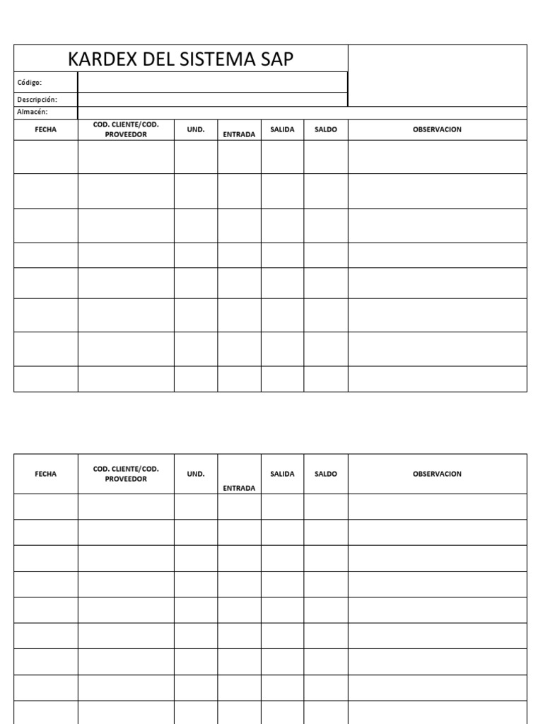 Bin card pdf