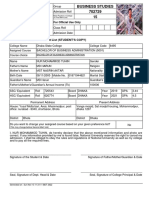 Admission Form