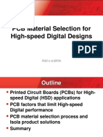 PCB Material Selection For High-Speed Digital Designs