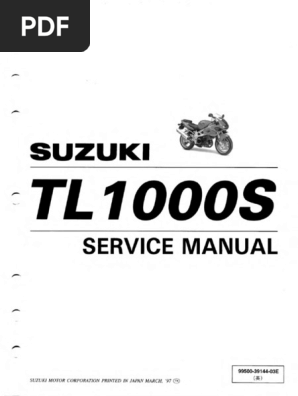 TL1000S Service Manual Fiche r2 | PDF