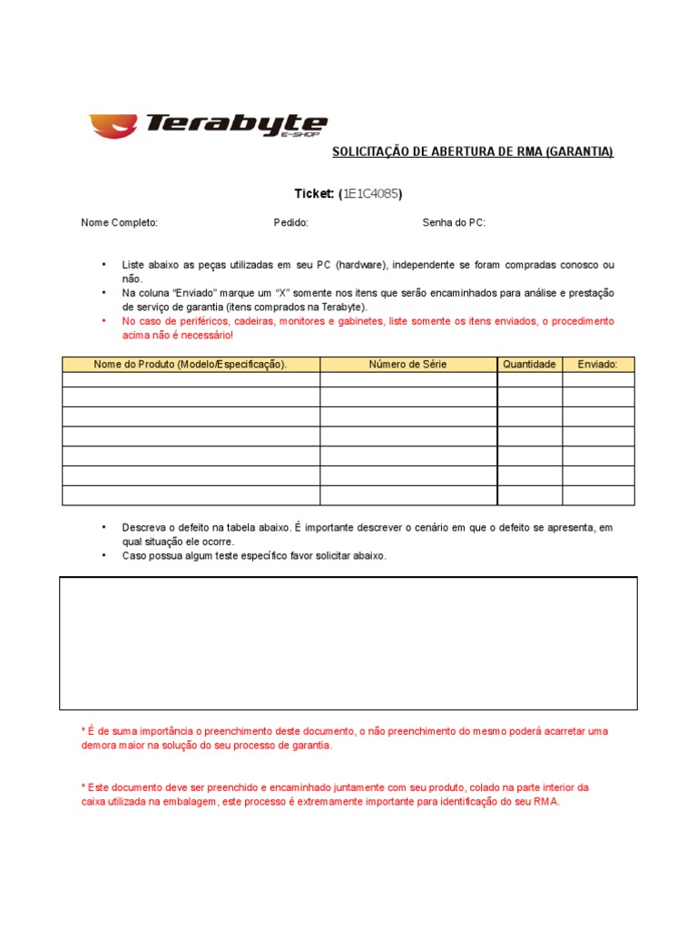 Rma Atualizada | PDF | Negócios
