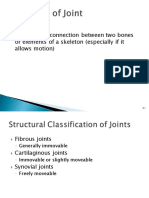 Joint and Its Classification