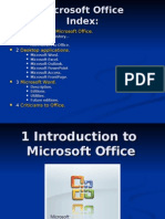 3726065 Introduction to Microsoft Office