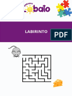 Atividades de Labirinto