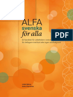 Handbok ALFA Svenska For Alla NY