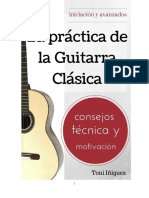 La Práctica de La Guitarra Clásica