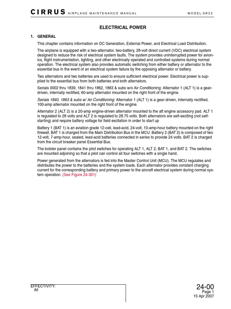 Amm 24 00 Pdf Switch Electrical Connector