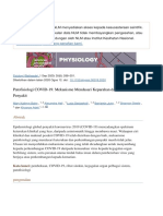 Patofisiologi COVID-19 - Mekanisme Mendasari Keparahan Dan Perkembangan Penyakit