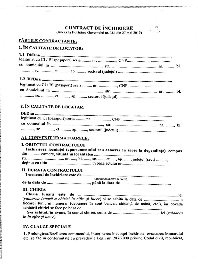 Model Contract | PDF