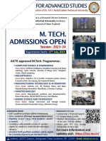 Updated Admission Flyer