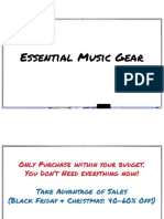 Essential Music Gear For Scoring Music