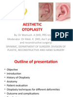 Aesthetic Otoplasty