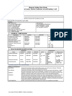 Saft MSDS