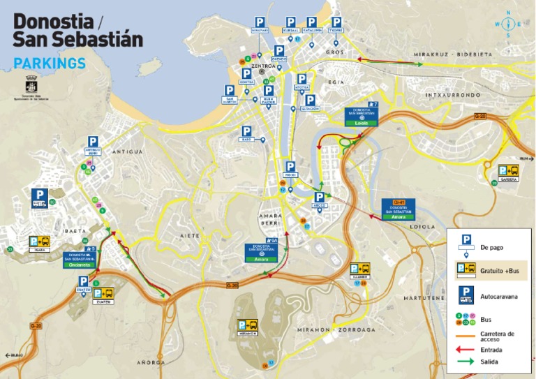 Parkings Map Eng | PDF
