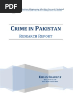 Download Crime in Pakistan - Research Report by Ehsan Shaukat SN66404374 doc pdf