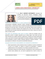 REFLEXIÓN Arte Creatividad y Aprendizaje 2023.docx - Kelly SánchezBustamante