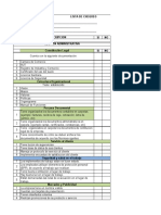 Ejemplo - Lista de Chequeo y Grafico Fase Analisis - para Aplicar en Mipyme.