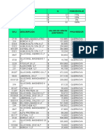 Referencias Inventario Carlos Ultimo 4 de Agosto