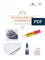 Informe Practica Lab Adhesivos