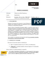 Opinión 016-2022 - SR. WILFREDO MELO CHUMBIAUCA - IMPEDIMENTOS PDF