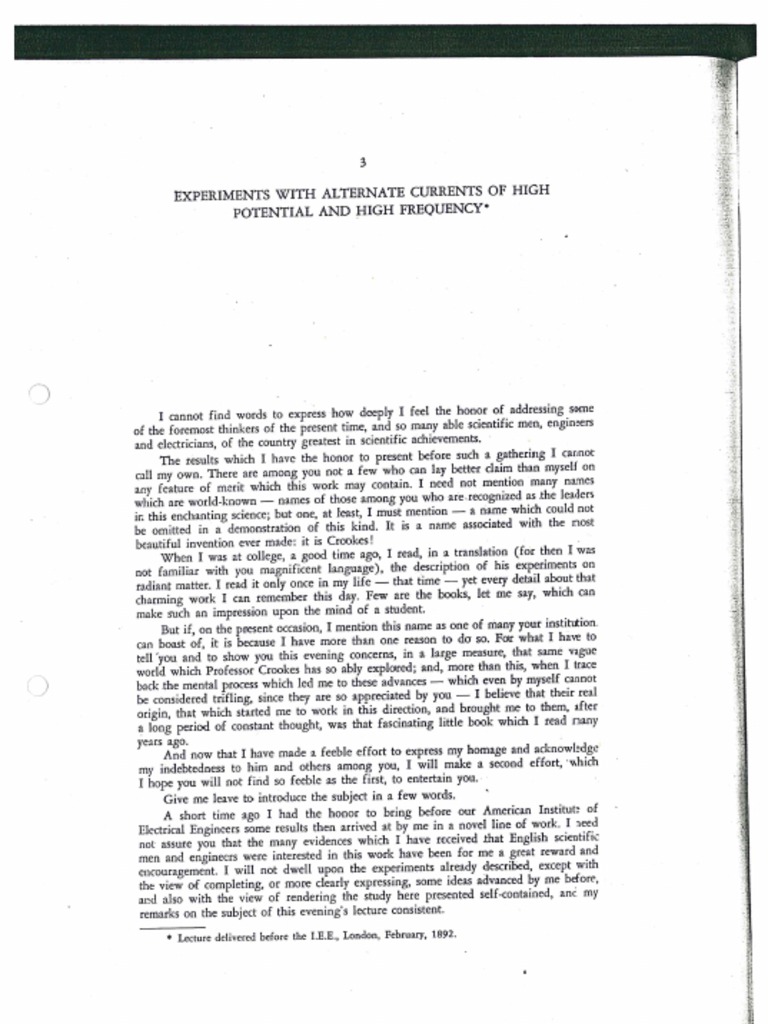 Tesla 02 Lectures L048-L106 | PDF