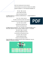 Adjetivos Comparativos en Inglés