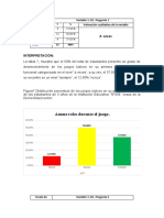 Escala de Valoración Interpretaciones