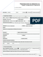 PGT Application Form
