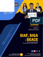 Brochure Curso Siaf Siga y Seace
