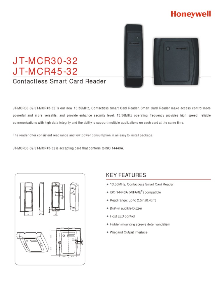 Contactless Smart Card Reader Overview | PDF | Smart Card | Electronics